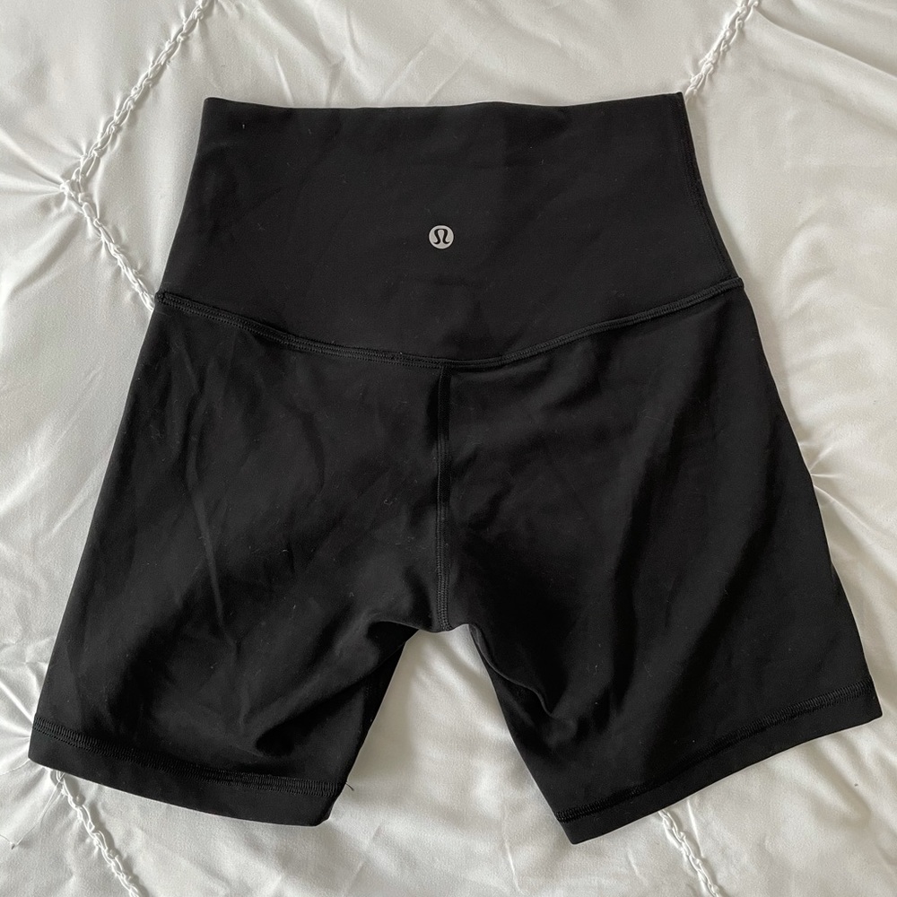 Lululemon Align 4” Bike Shorts Black WORN ONCE!!